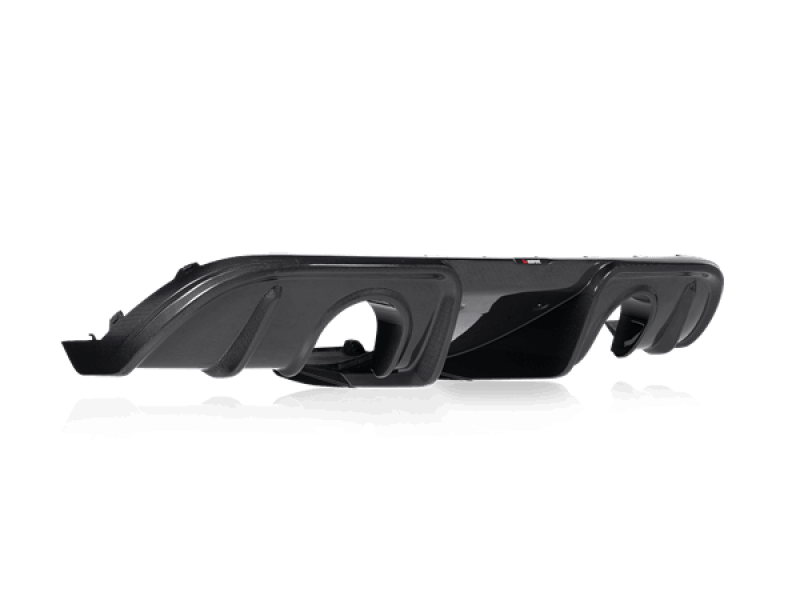 Akrapovic Porsche Cayman GTS 4.0 (718) Rear Carbon Fiber Diffuser - High Gloss