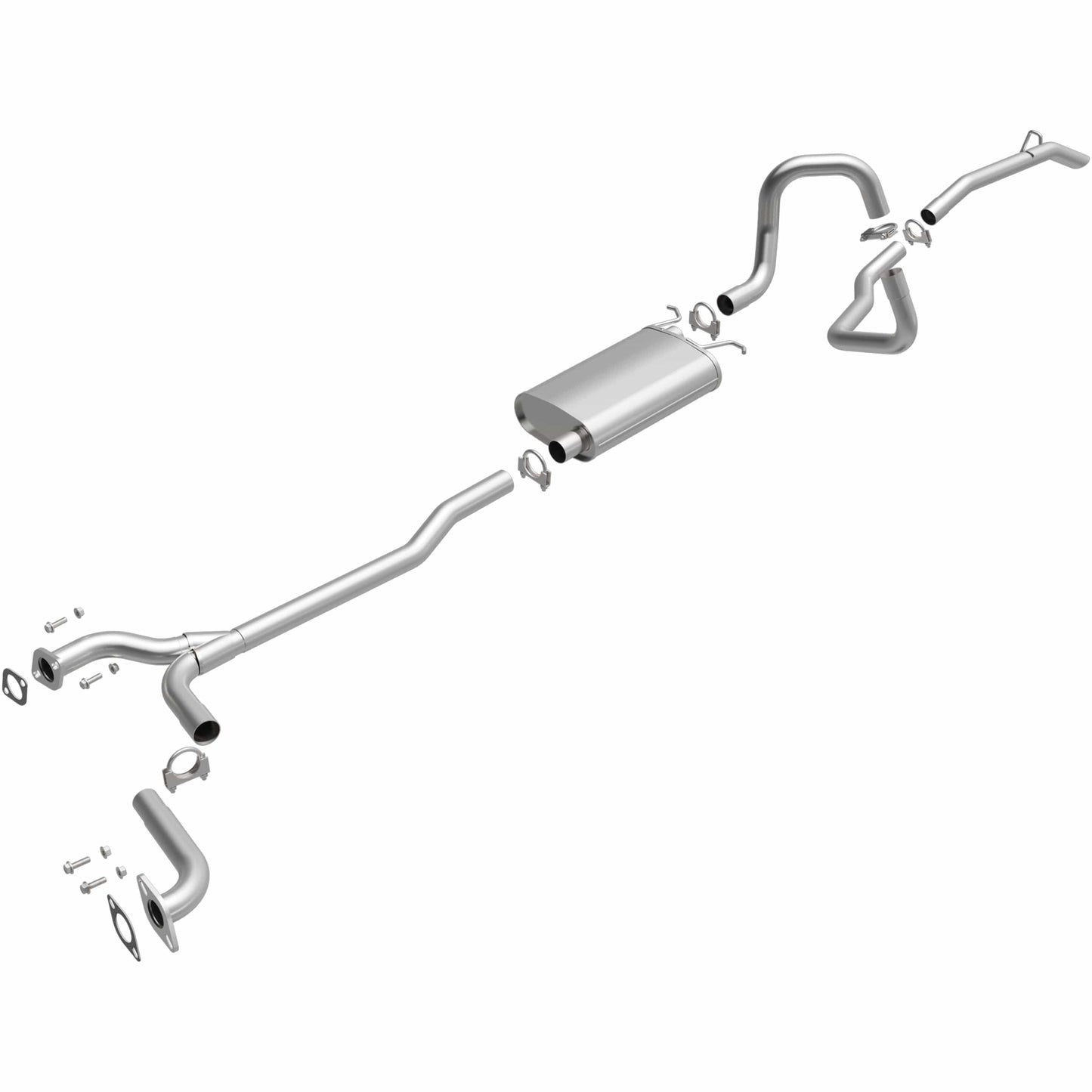 BRExhaust Direct-Fit Replacement Exhaust System 106-0690