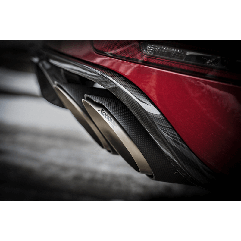 Akrapovic Porsche Macan Turbo (95B) Evolution Line Cat Back (Titanium) w/ Titanium Tips