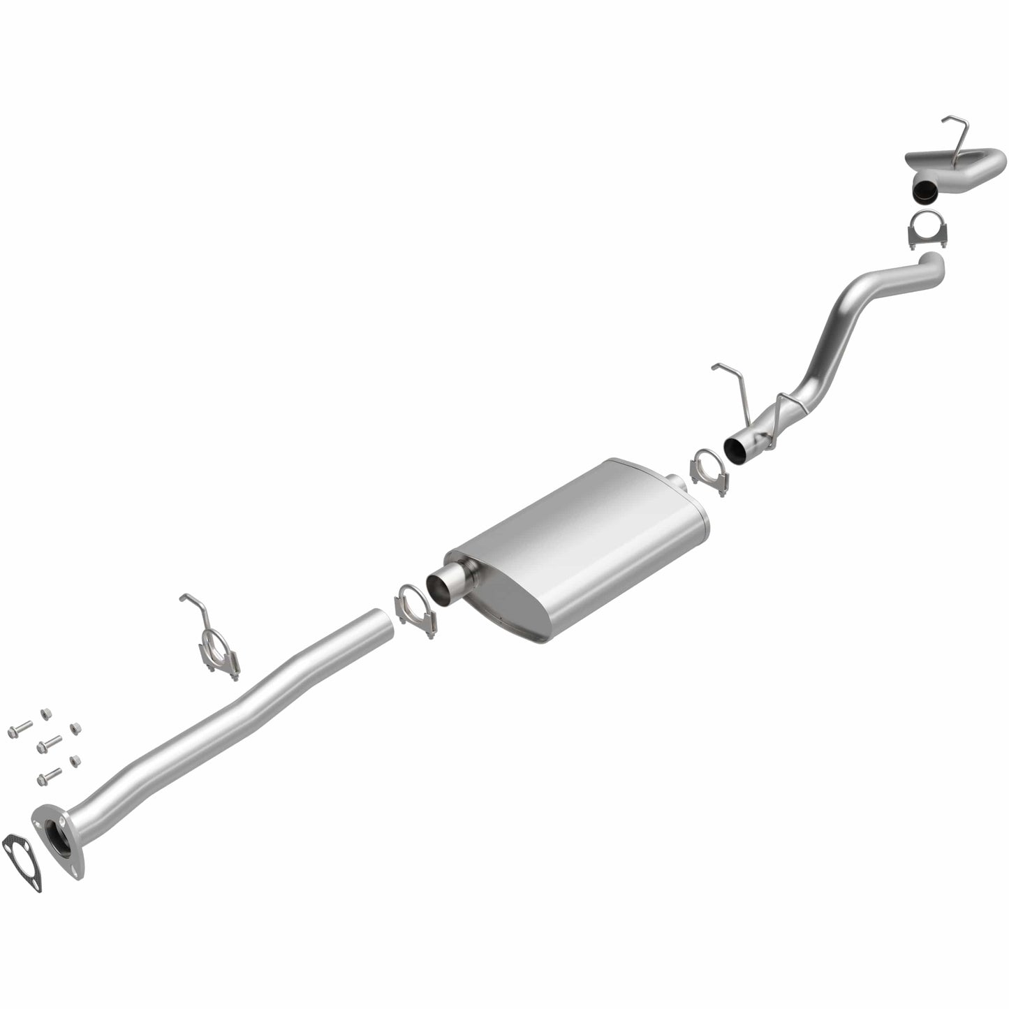 BRExhaust Direct-Fit Replacement Exhaust System 106-0701