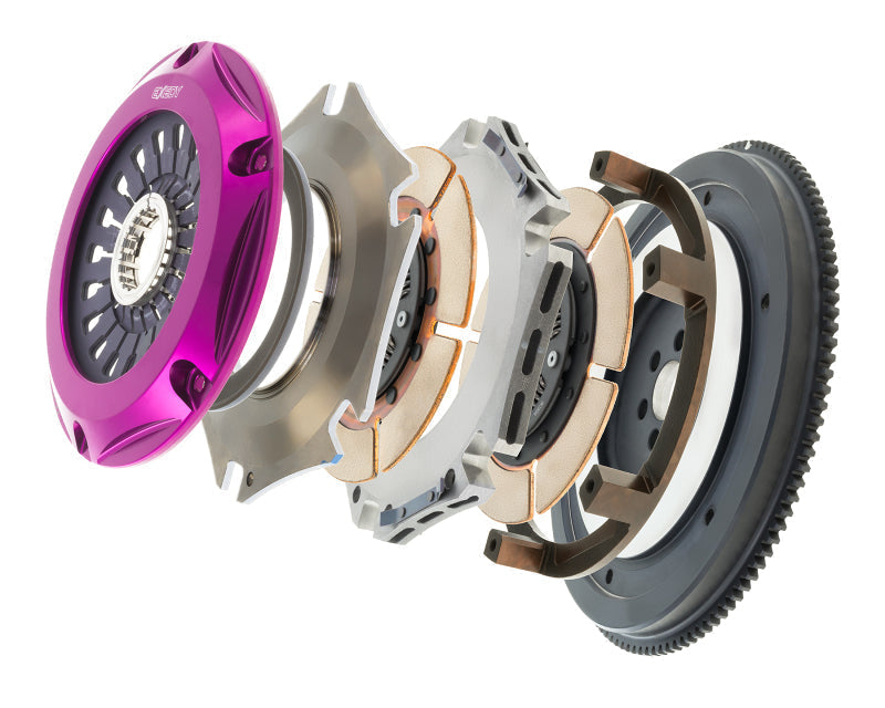 Exedy Hyper Twin Cerametallic Clutch Sprung Center Disc Pull Type | 1993-1994 Nissan Skyline GTR L6 (NM042SD)