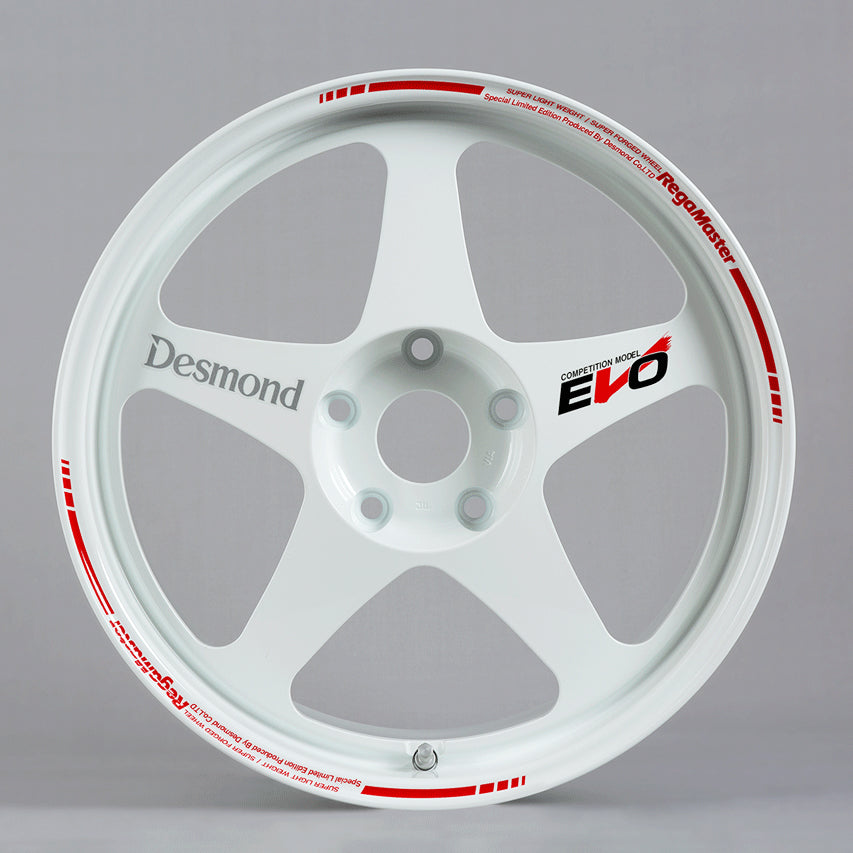 Desmond Regamaster EVO II 18x10 +50 5x120 Gloss White (SET)