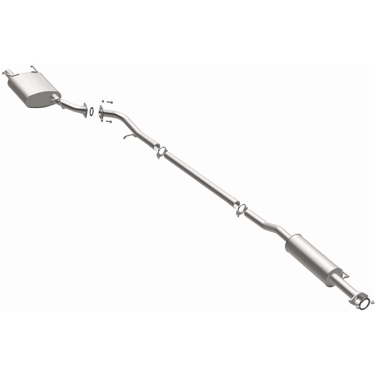 BRExhaust 2007-2011 Toyota Camry Direct-Fit Replacement Exhaust System