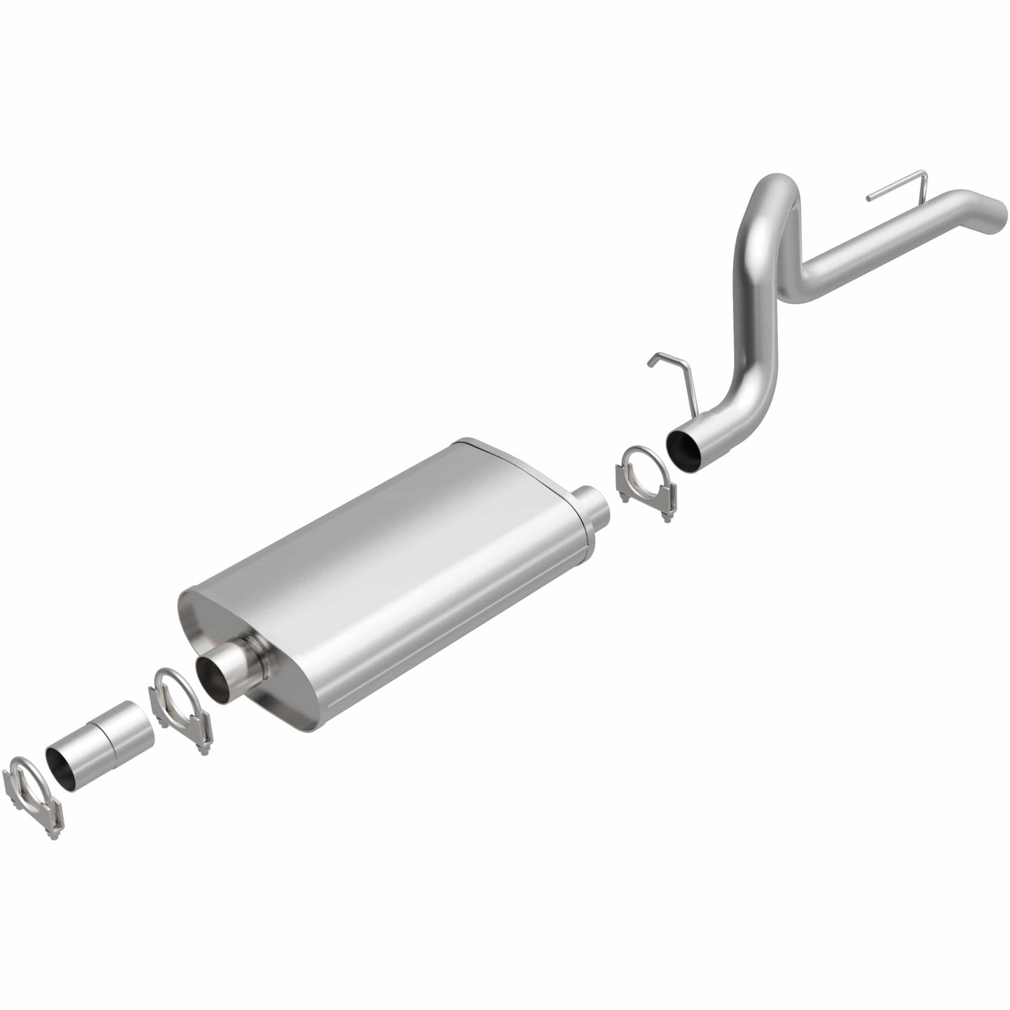 BRExhaust 1987-1992 Jeep Wrangler Direct-Fit Replacement Exhaust System