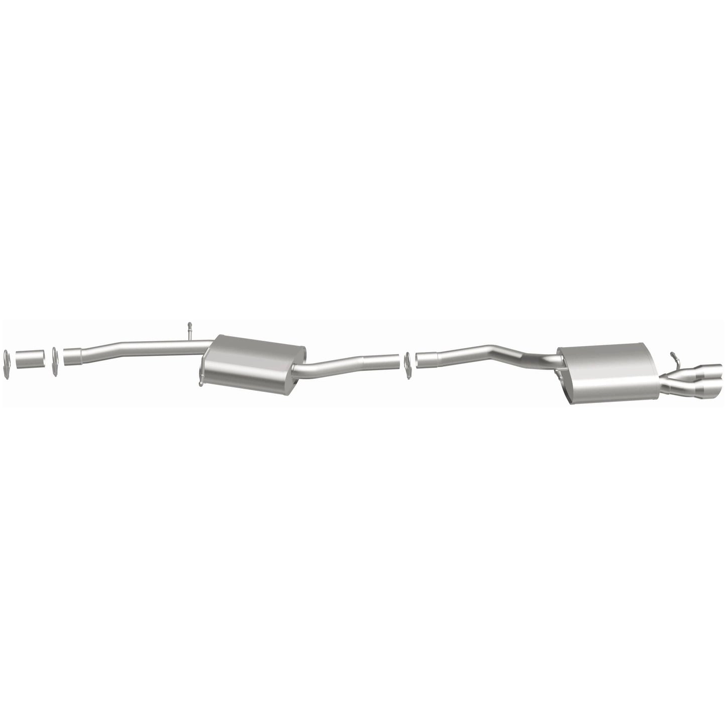 BRExhaust 2009-2016 Audi Direct-Fit Replacement Exhaust System