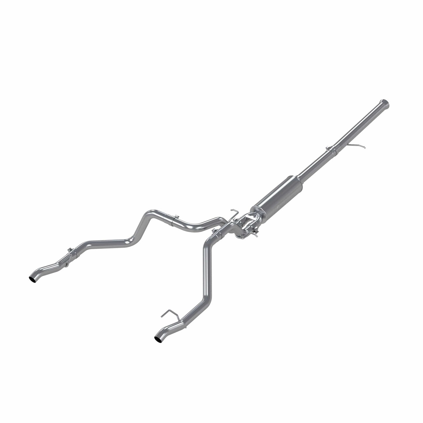 MBRP 19-Up Chevy Silverado 1500 6.2L 2.5in Catback Dual Rear Exit Aluminized