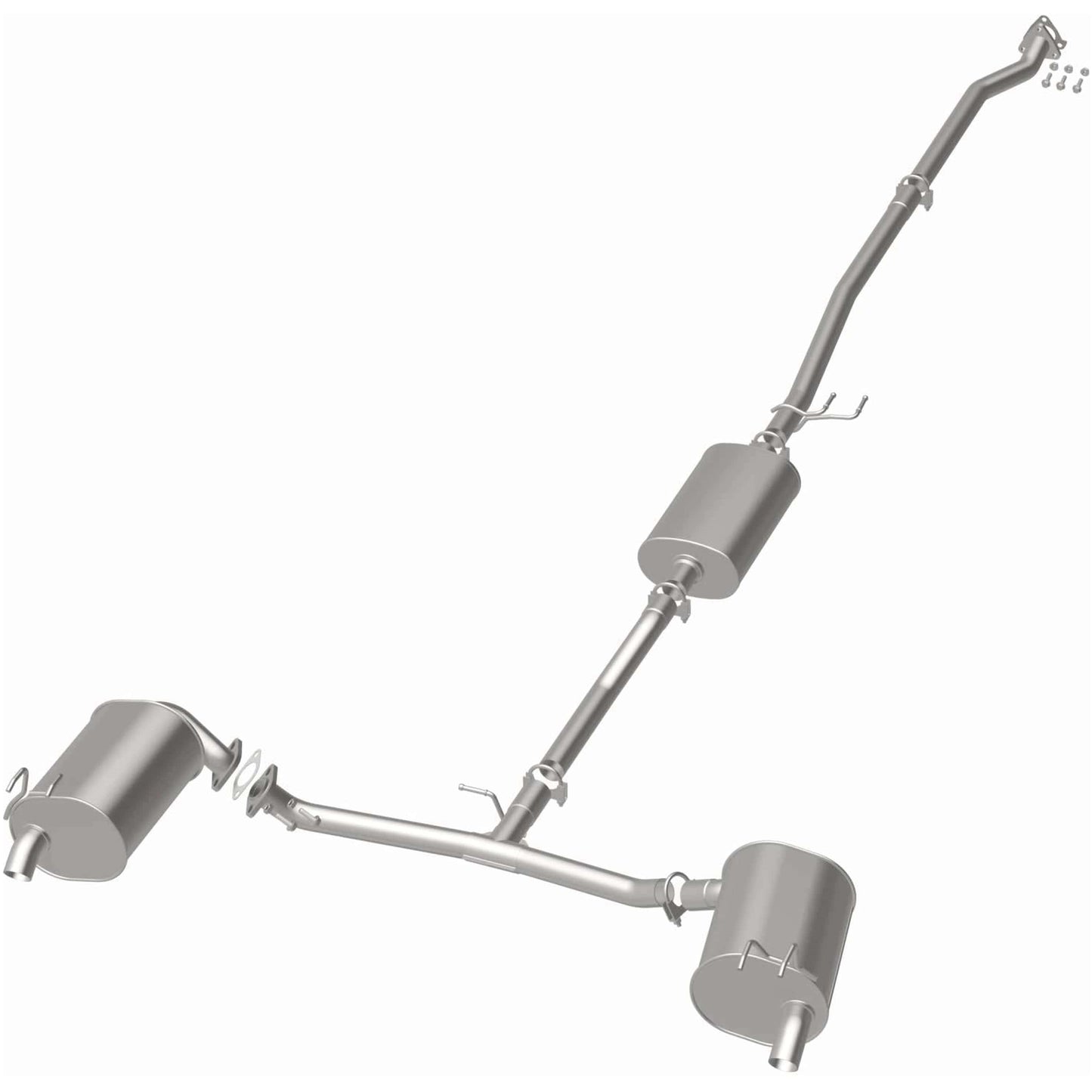 BRExhaust 2017-2019 Honda CR-V 1.5L Direct-Fit Replacement Exhaust System