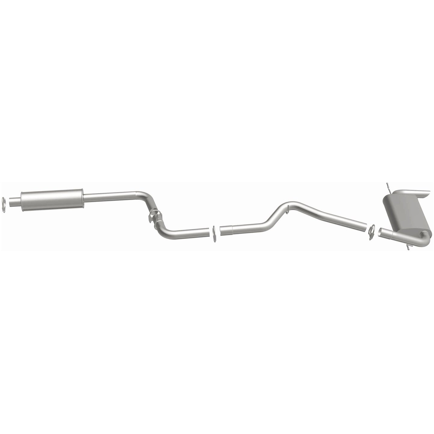 BRExhaust 2012-2017 Ford Focus 2.0L Direct-Fit Replacement Exhaust System