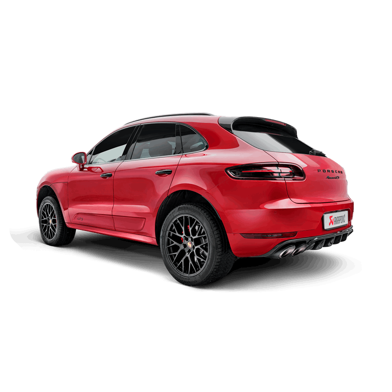 Akrapovic Porsche Macan Turbo (95B) Evolution Line Cat Back (Titanium) w/ Titanium Tips