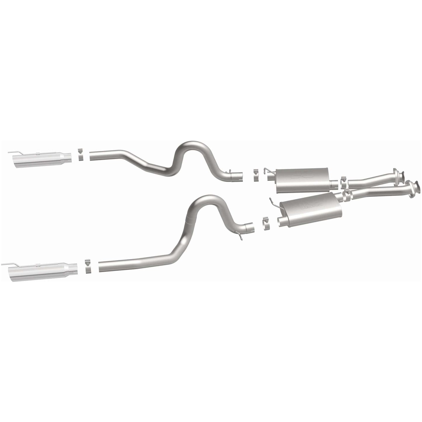 MagnaFlow 1999-2004 Ford Mustang Street Series Cat-Back Performance Exhaust System