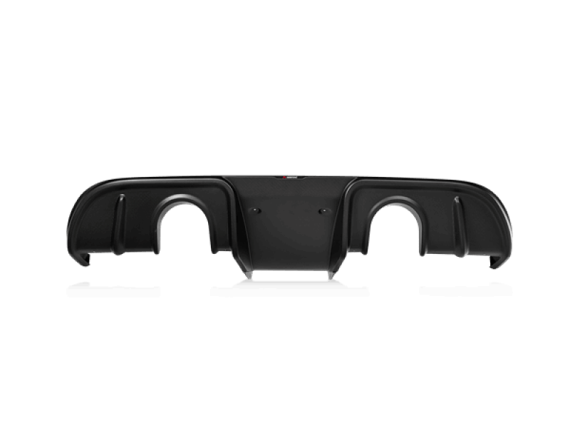 Akrapovic Porsche Cayman GT4 (718) Rear Carbon Fiber Diffuser - Matte