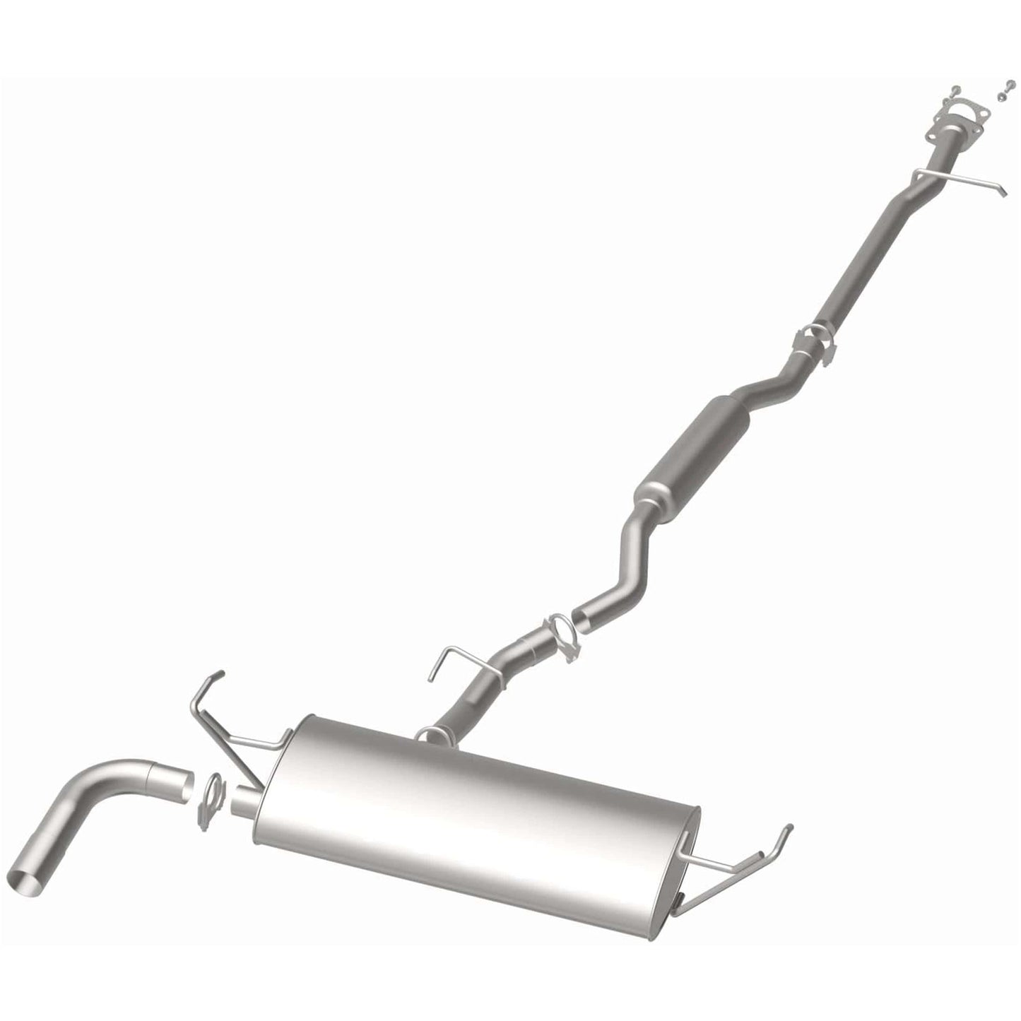 BRExhaust 2008-2015 Nissan Direct-Fit Replacement Exhaust System