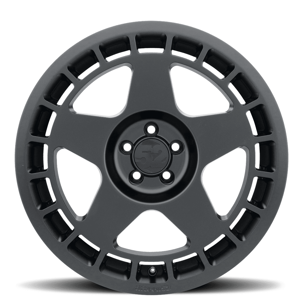 Fifteen52 Turbomac 5x108 18x8.5" +42mm Offset Asphalt Black Wheels