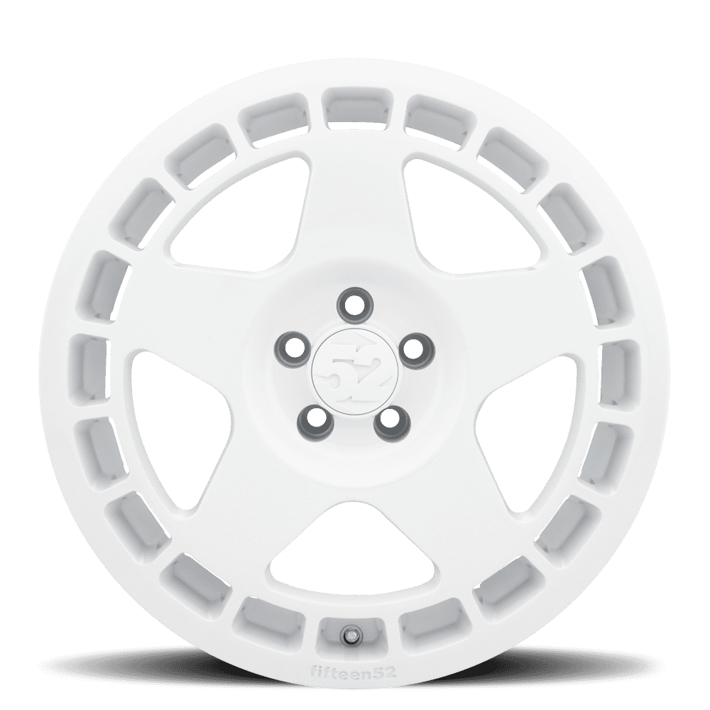 Fifteen52 Turbomac 5x112 18x8.5" +45mm Offset Rally White Wheels