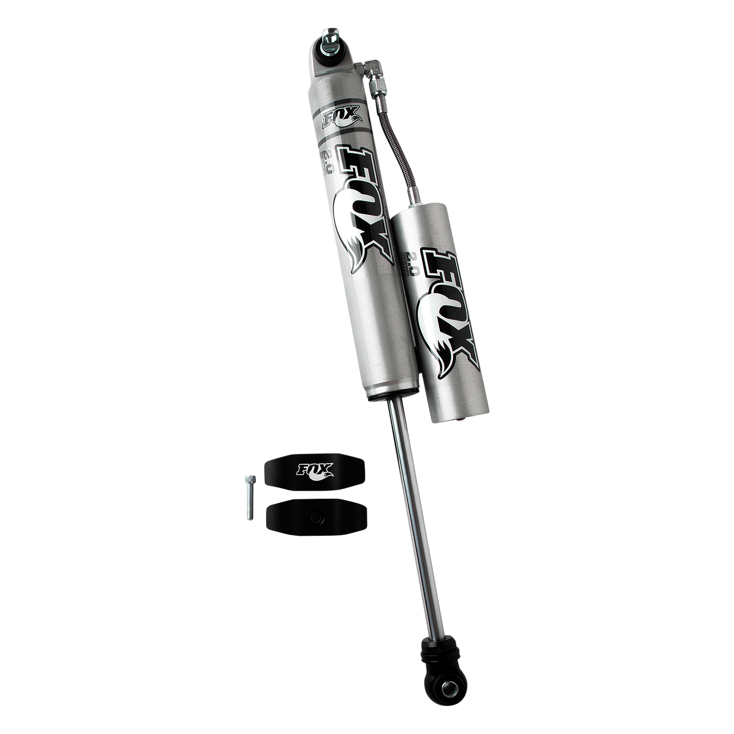 Fox 2.0 Perf. Series 9.6" Smooth Body Remote Res. Rear Shock / 1.5-3.5" Lift - Jeep JK 07+