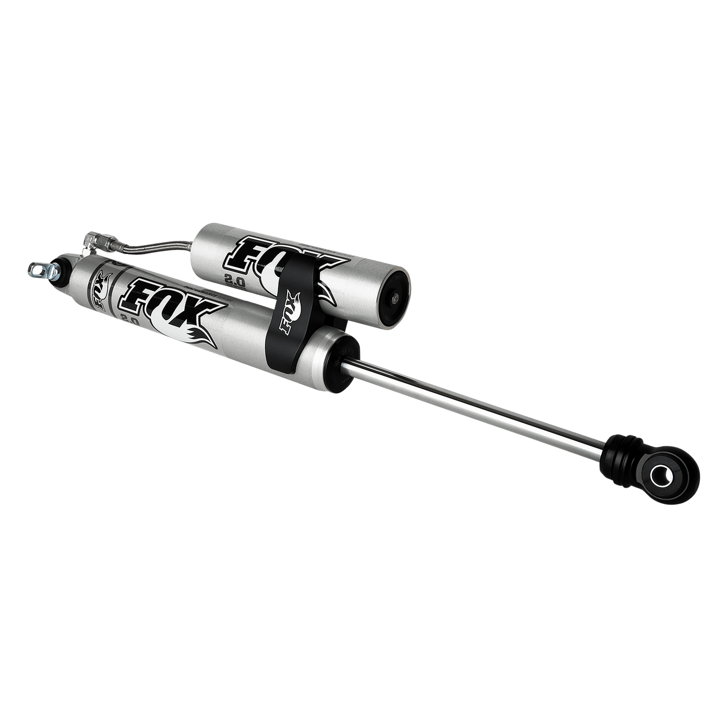 Fox 2.0 Perf. Series 9.6" Smooth Body Remote Res. Rear Shock / 1.5-3.5" Lift - Jeep JK 07+