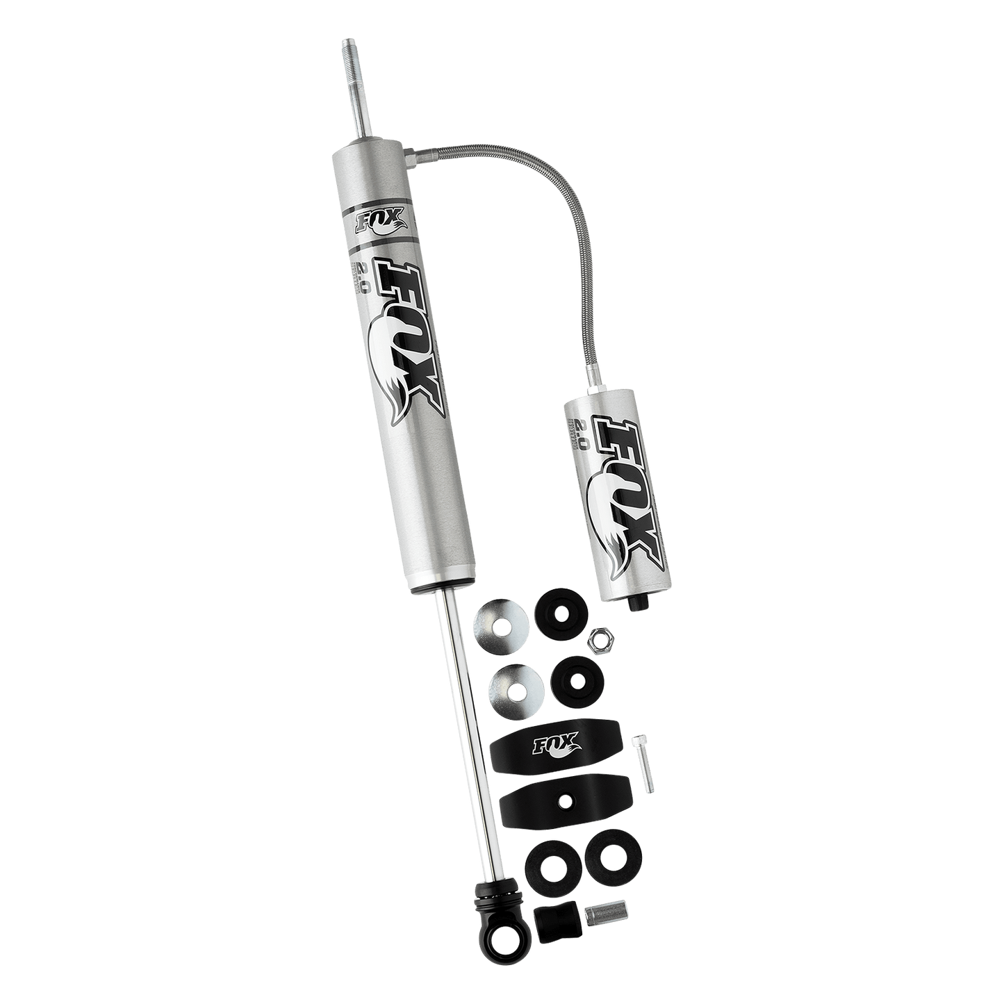 Fox 2.0 Perf. Series 9.1" Smooth Body Remote Res. Rear Shock / 0-1.5" Lift - Toyota 4Runner 03+