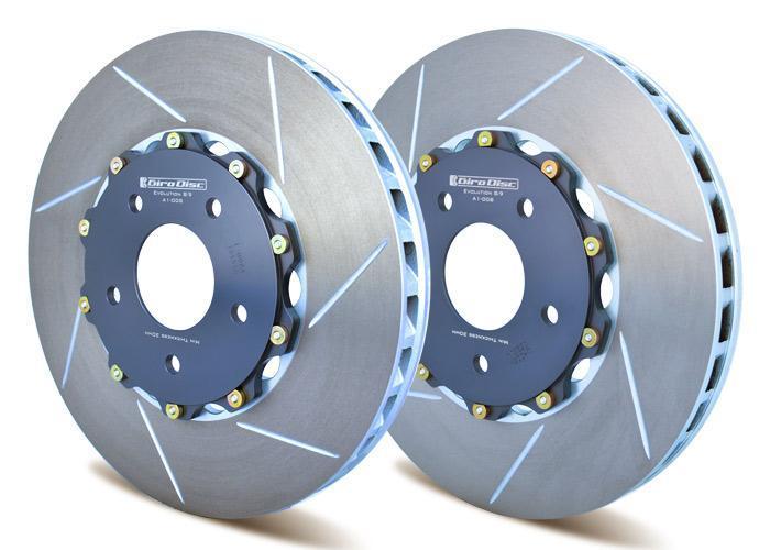 Girodisc 2-Piece Replacement Front Rotors | 1999-2006 Mitsubishi Evo 6/7/8/9 (A1-008)