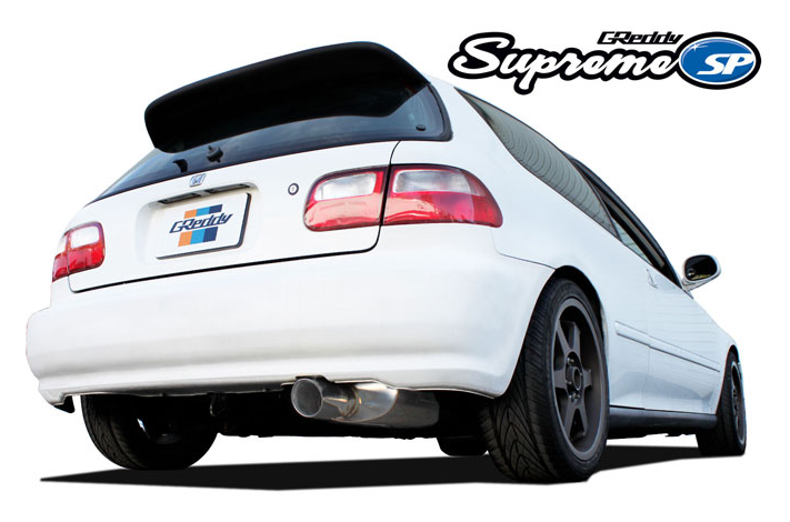 GReddy Supreme SP Exhaust | 1992-1995 Honda Civic Hatchback EG3/EG6 (10158205)
