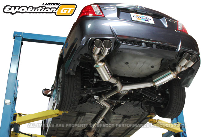 GReddy Evolution GT Exhaust | 2011-2014 WRX & STI (GRE 10168300)