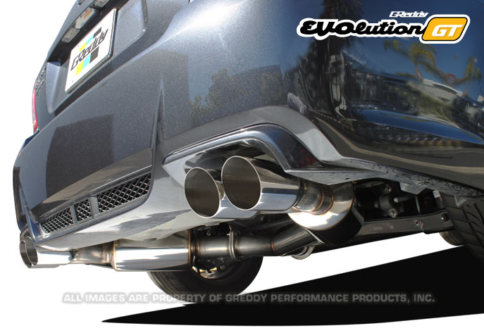 GReddy Evolution GT Exhaust | 2011-2014 WRX & STI (GRE 10168300)