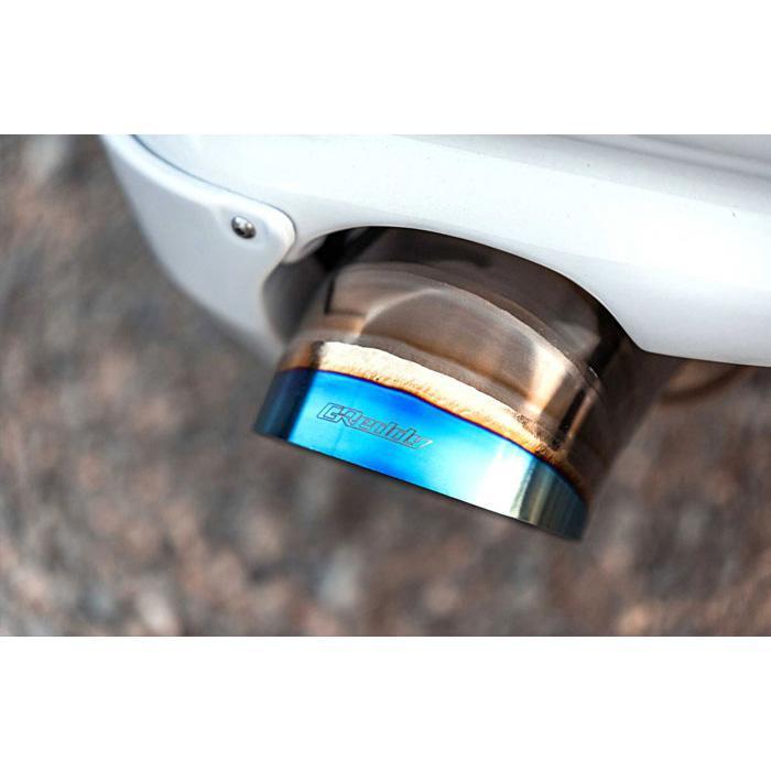 GReddy RS 115mm Dia x 170mm L Titanium Turndown Tip (11001152)