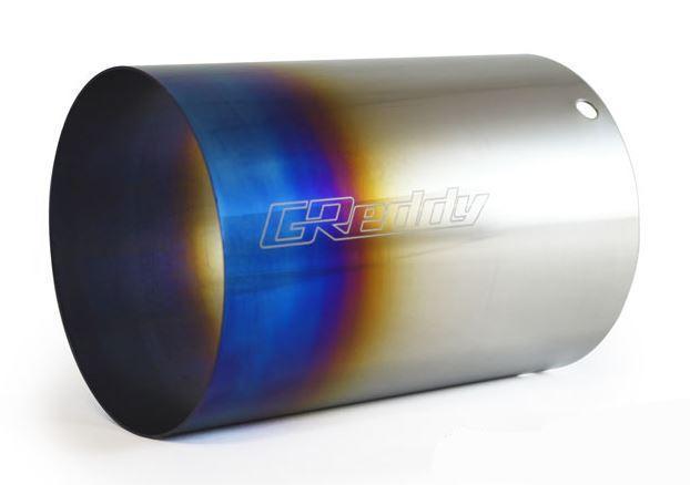 GReddy Revolution RS Titanium Exhaust Tip - 115mm Diameter/170mm Length (11001147)