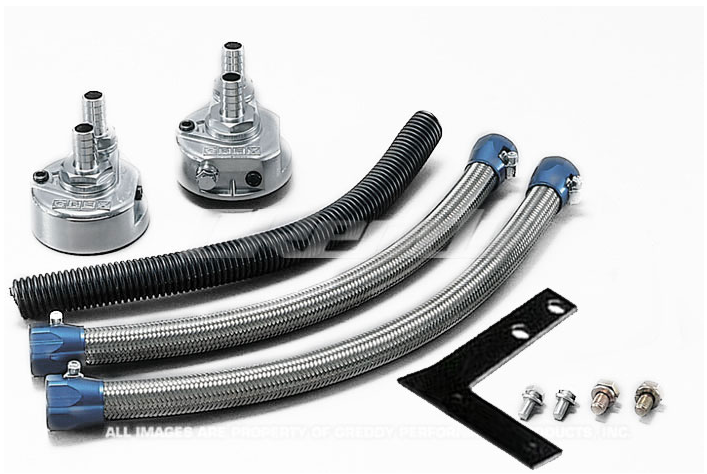 GReddy Oil Filter Relocation Kit | 1989-1994 Nissan Skyline GT-R R32 (12024902)