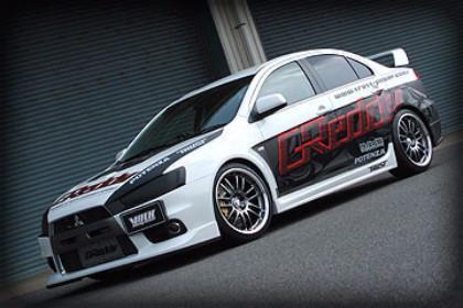 GReddy GRacer Front Lip Spoiler | 2008-2015 Mitsubishi Evo X (17030014)
