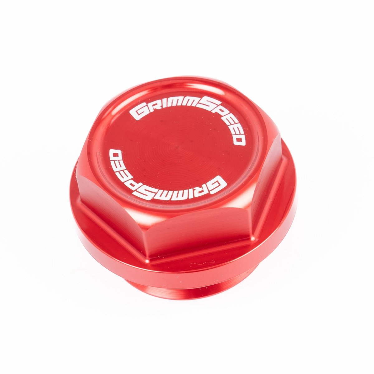 GrimmSpeed Bolt Style Red Oil Cap Most Subaru Models