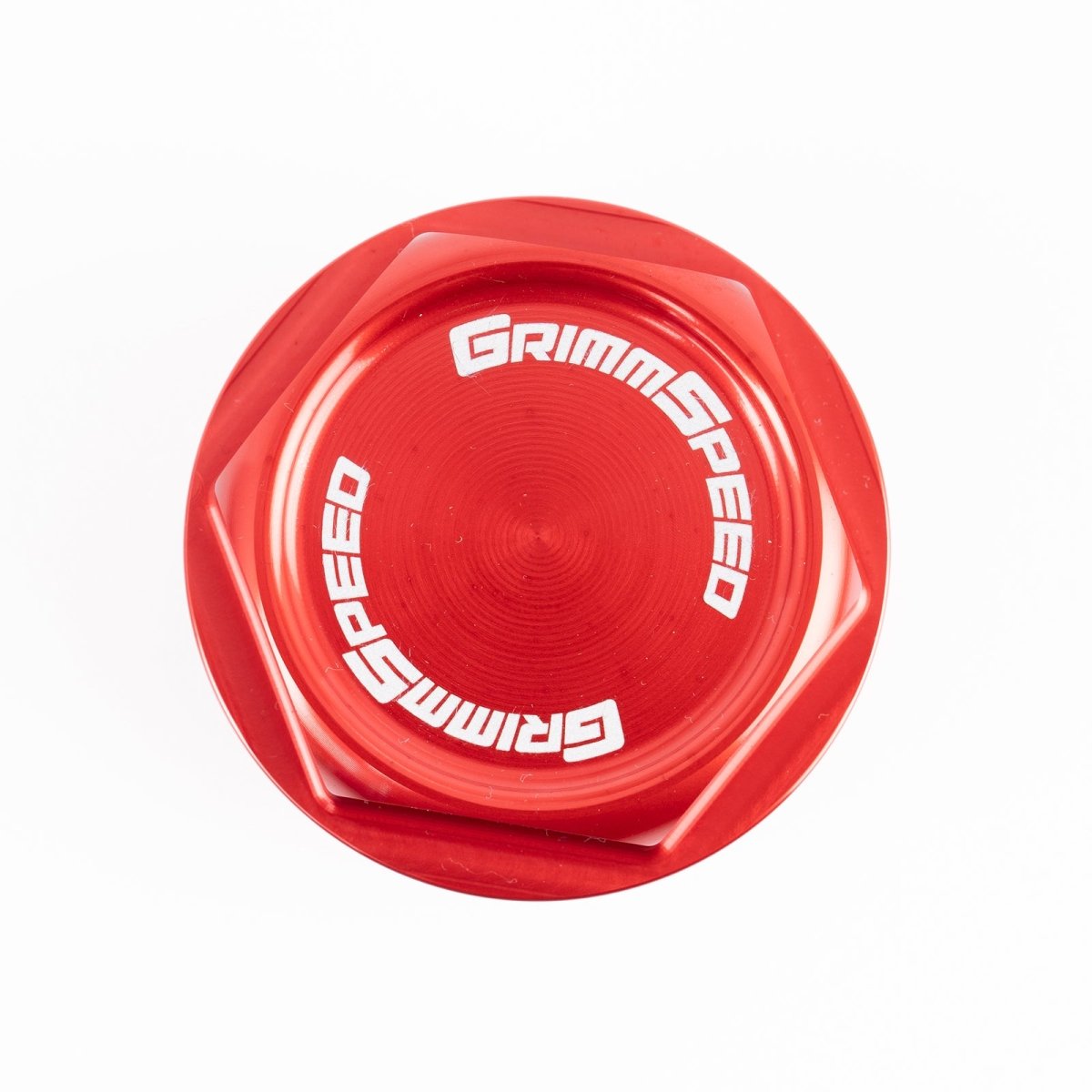 GrimmSpeed Bolt Style Red Oil Cap Most Subaru Models