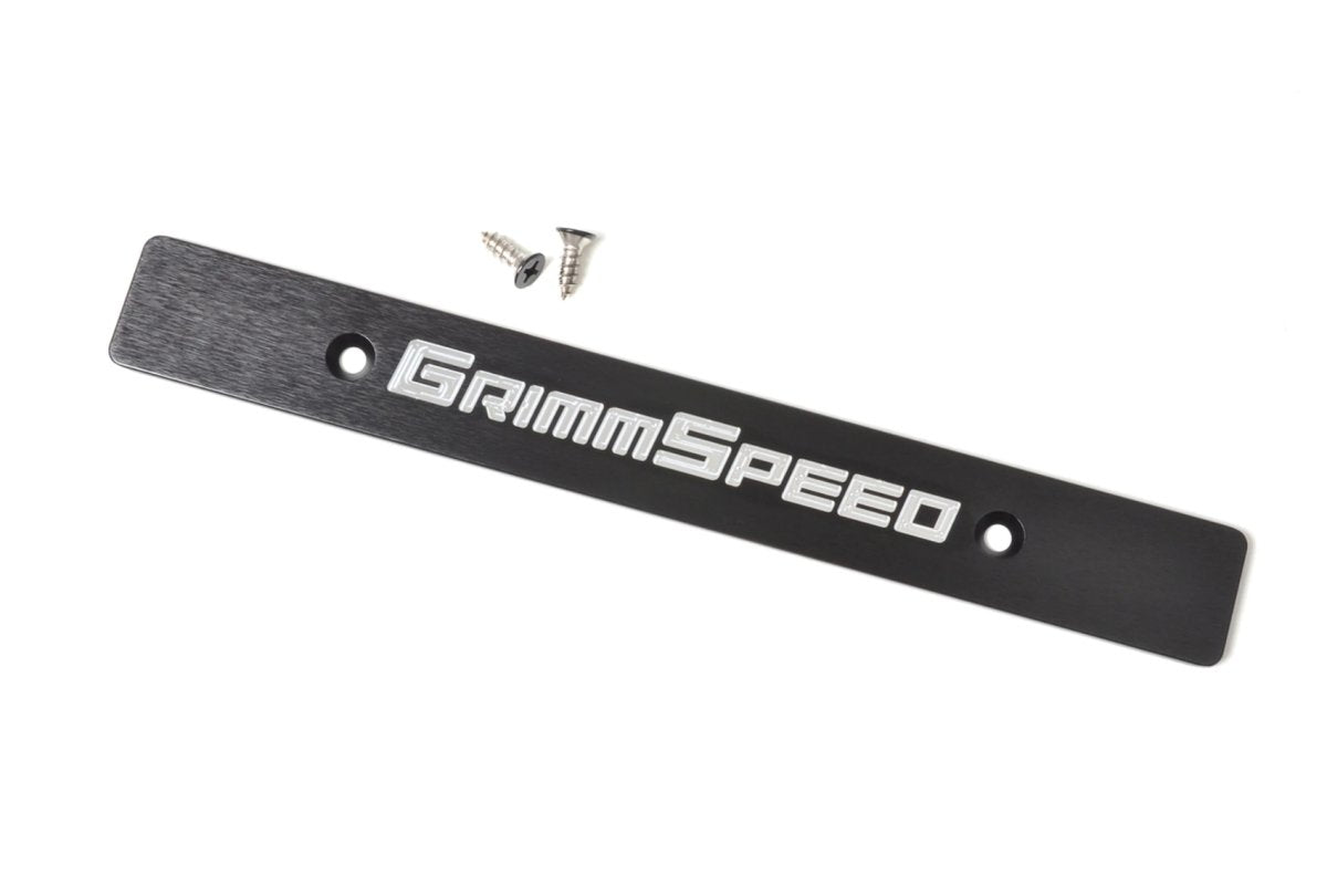 GrimmSpeed Front License Plate Delete | 2006-2014 Subaru Impreza/WRX/STI (094079)