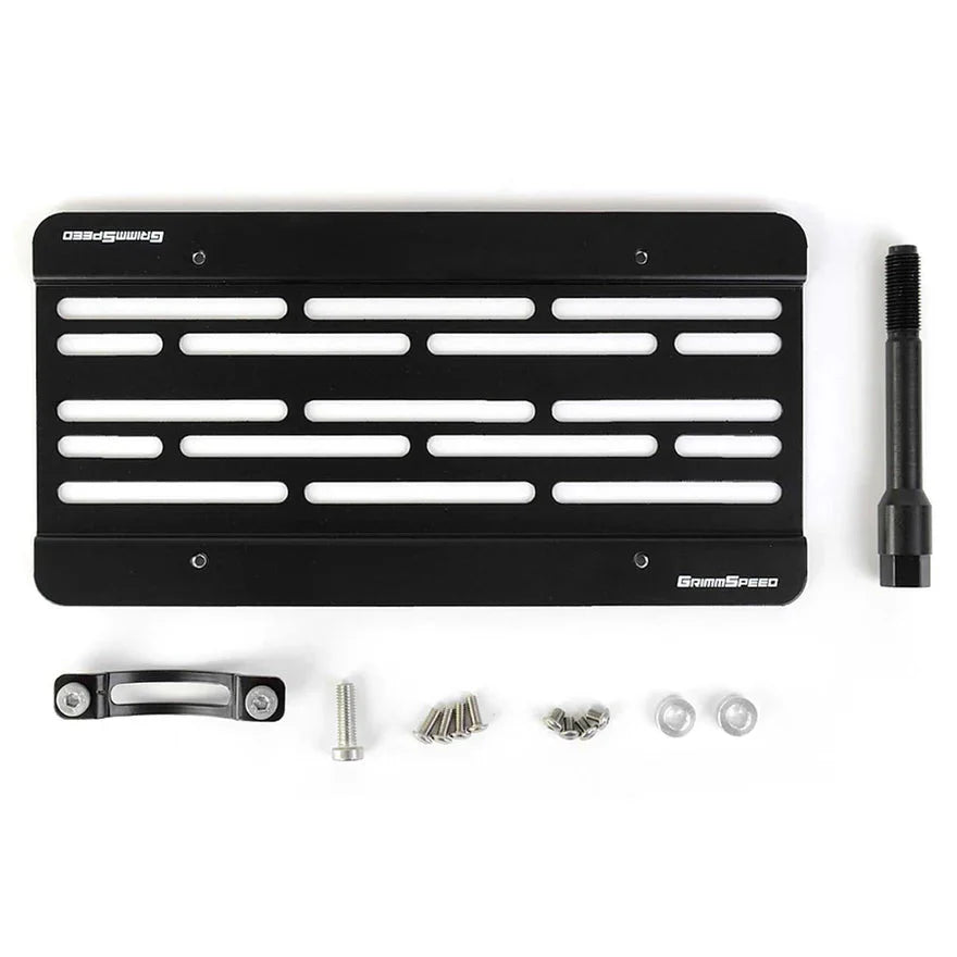 Grimmspeed License Plate Relocation Kit (Subaru Impreza 02-07 / Saab 9-2X 05-06)