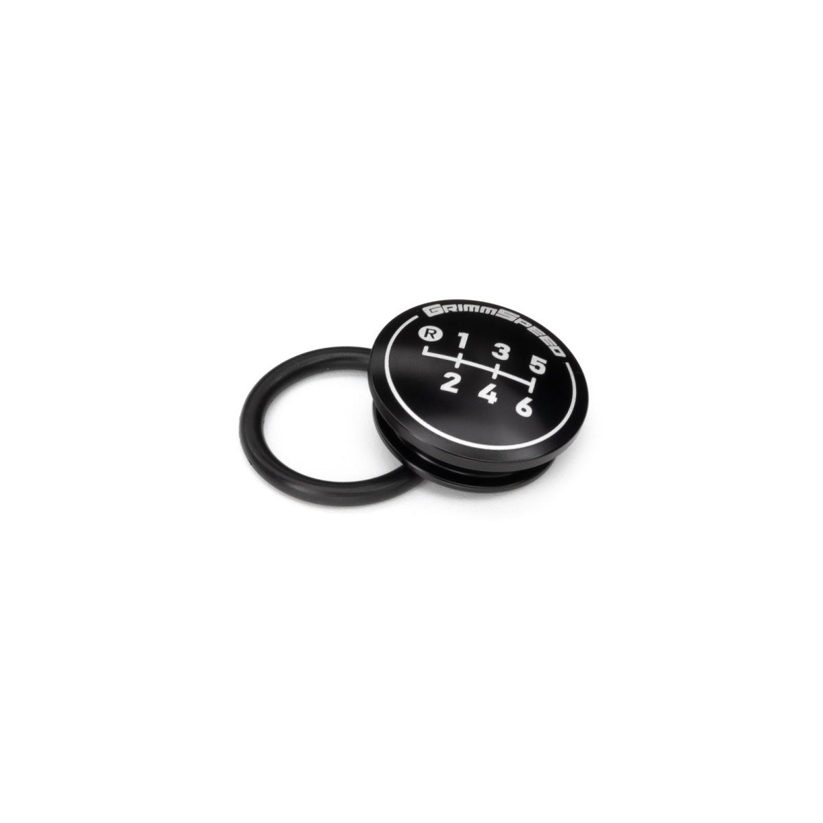 GrimmSpeed Stainless Steel Swap-Top Weighted Piston Style Shift Knob Kit Most Subaru Models