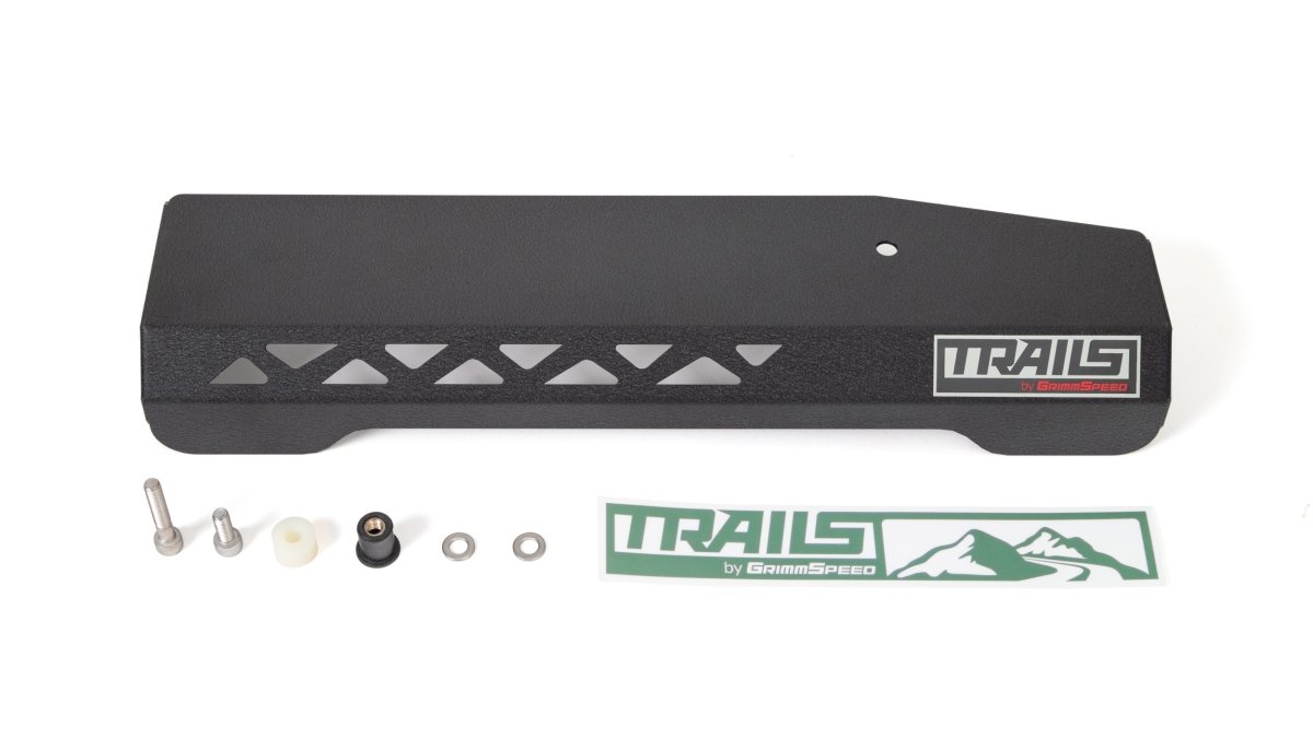 GrimmSpeed Trails Pulley Cover Black 2020-2022 Outback Non Turbo