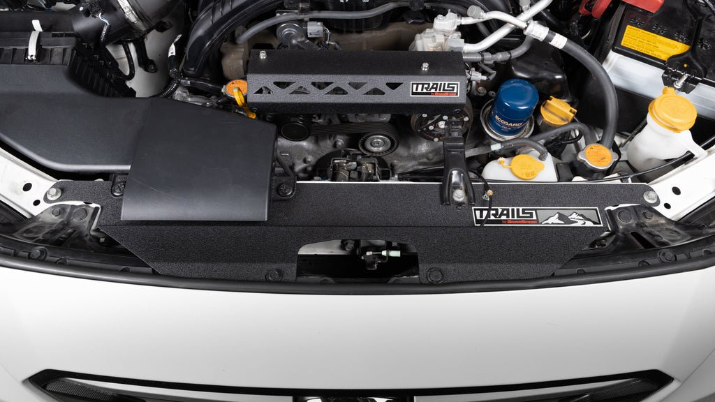 GrimmSpeed Trails Radiator Shroud Black 2018-2023 Crosstrek