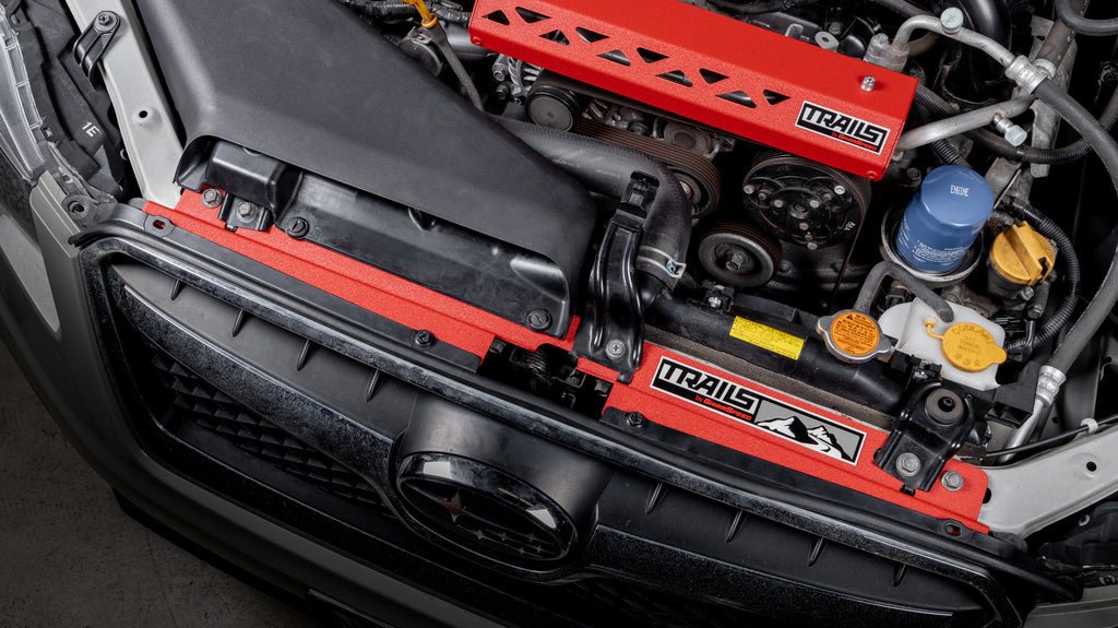 GrimmSpeed Trails Radiator Shroud Red 2013-2017 Crosstrek