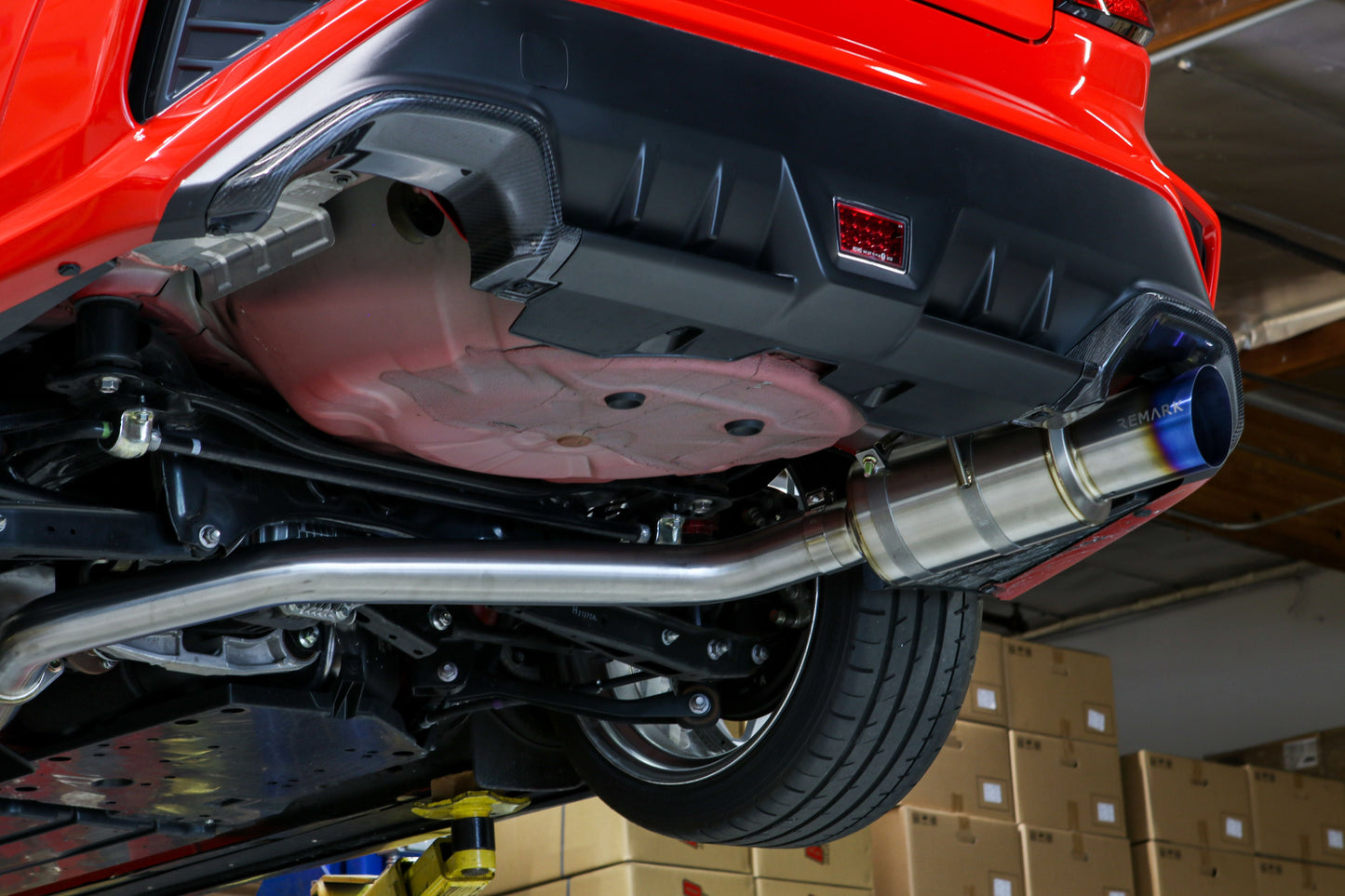 Remark R1-Spec Titanium Catback Exhaust | 2022+ Subaru WRX (RK-C1076S-03TF)