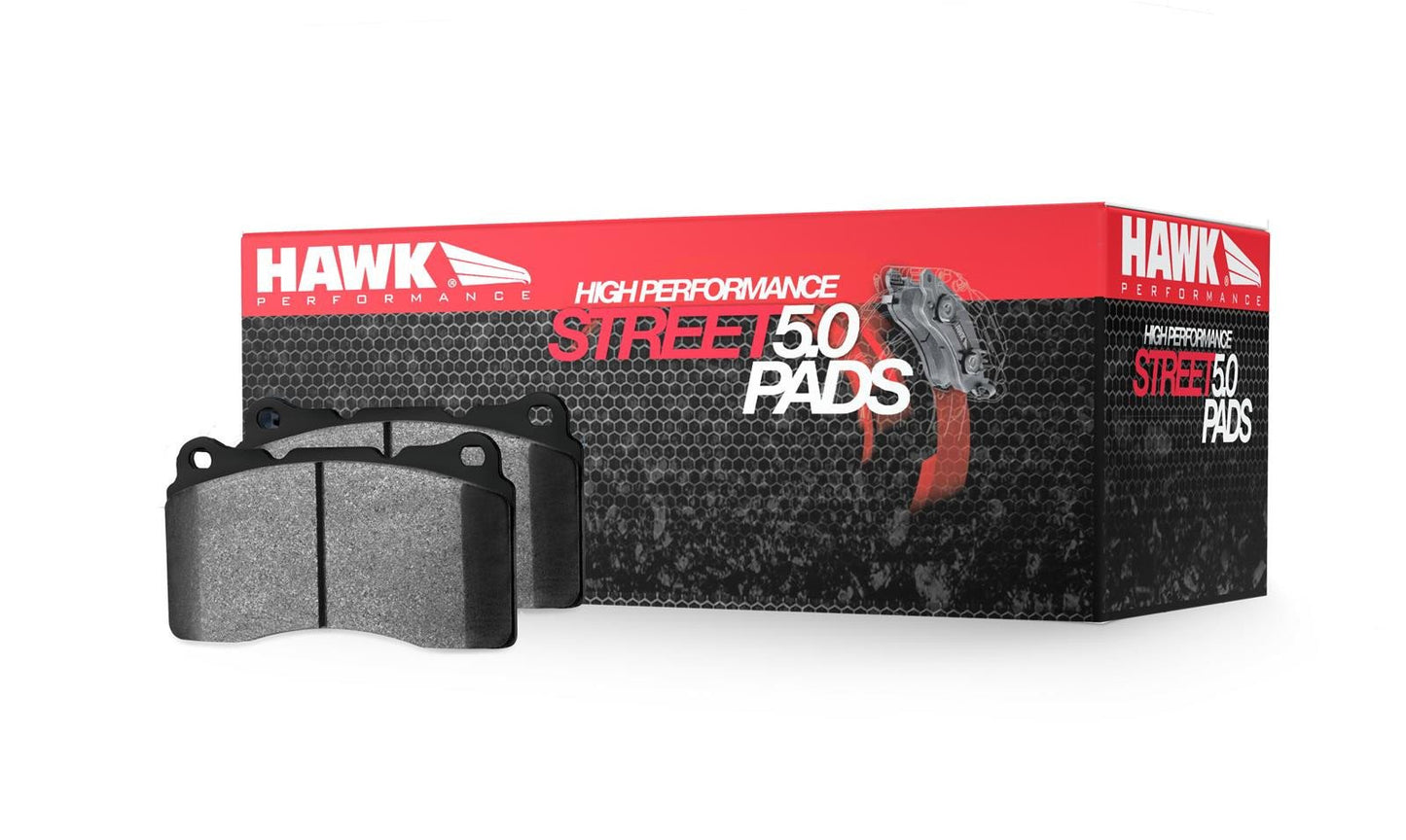 Hawk Performance Street 5.0 Front Brake Pads | Multiple Fitments (HB453B.585)