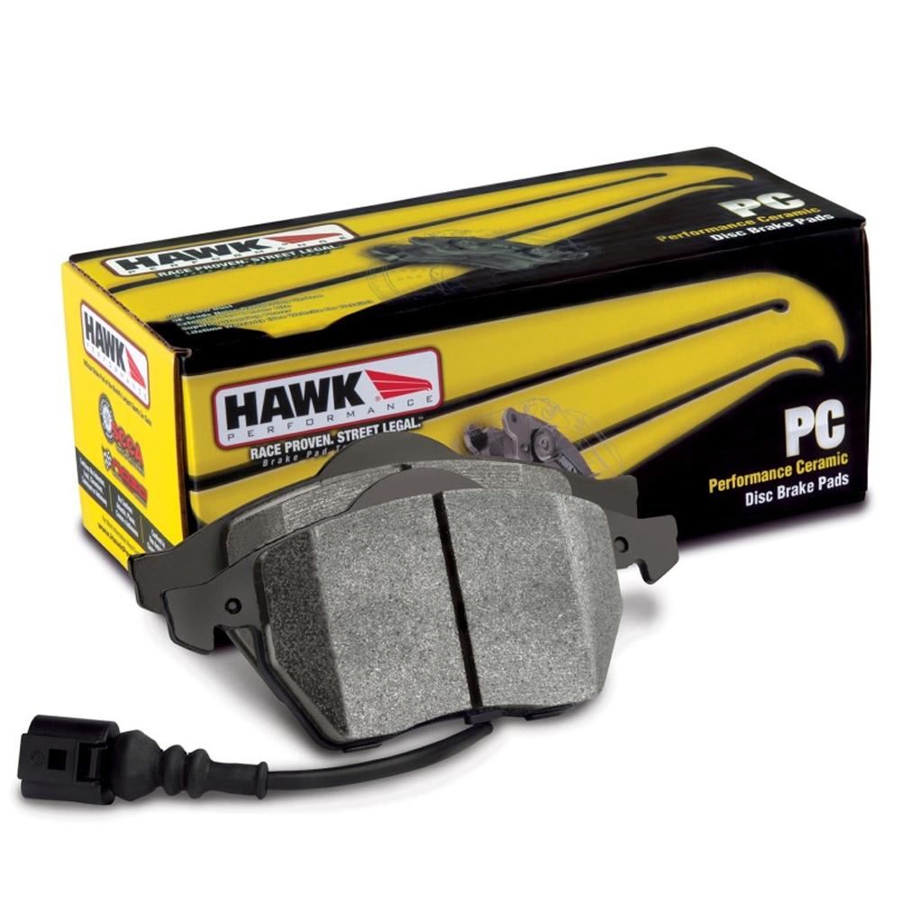 Hawk Performance Ceramic Front Brake Pads | 2015-2017 Ford Mustang Brembo Package (HB805Z.615)