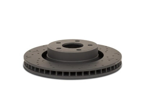 Hawk Performance Talon Drilled & Slotted Front Rotors | 2015-2018 Subaru Legacy 2.5L (HTC5394)