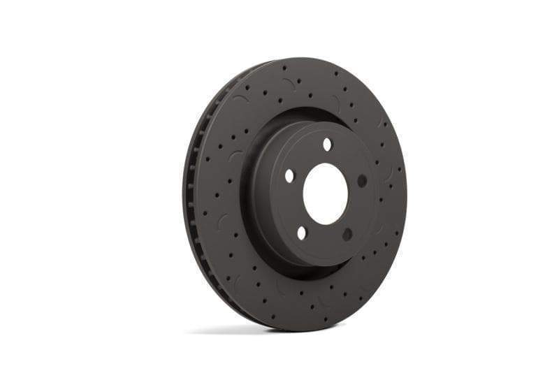 Hawk Performance Talon Drilled & Slotted Rear Rotors | 2016-2018 Subaru WRX / Legacy / Outback (HTC5395)
