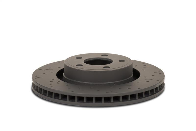 Hawk Performance Talon Drilled & Slotted Rear Rotors | 2016-2018 Subaru WRX / Legacy / Outback (HTC5395)