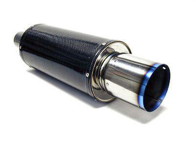 HKS Carbon-Ti Exhaust - Mitsubishi Eclipse GST, Spyder GST, Spyder 95-99 Turbo