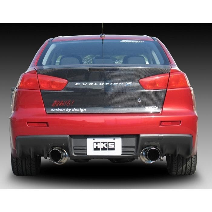 HKS Hi-Power Exhaust (Dual) - Mitsubishi Lancer Evolution X 08-16