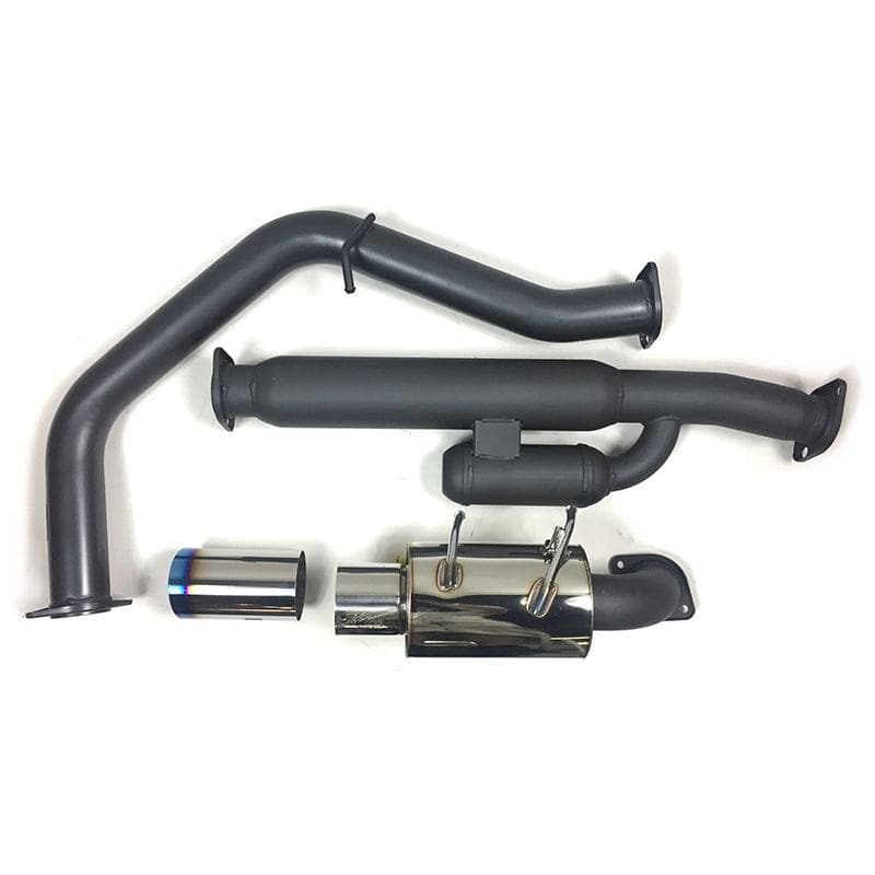HKS Hi-Power Single Racing Ti-Tip Exhaust - Scion FR-S / Toyota 86 / Subaru BRZ 13-20