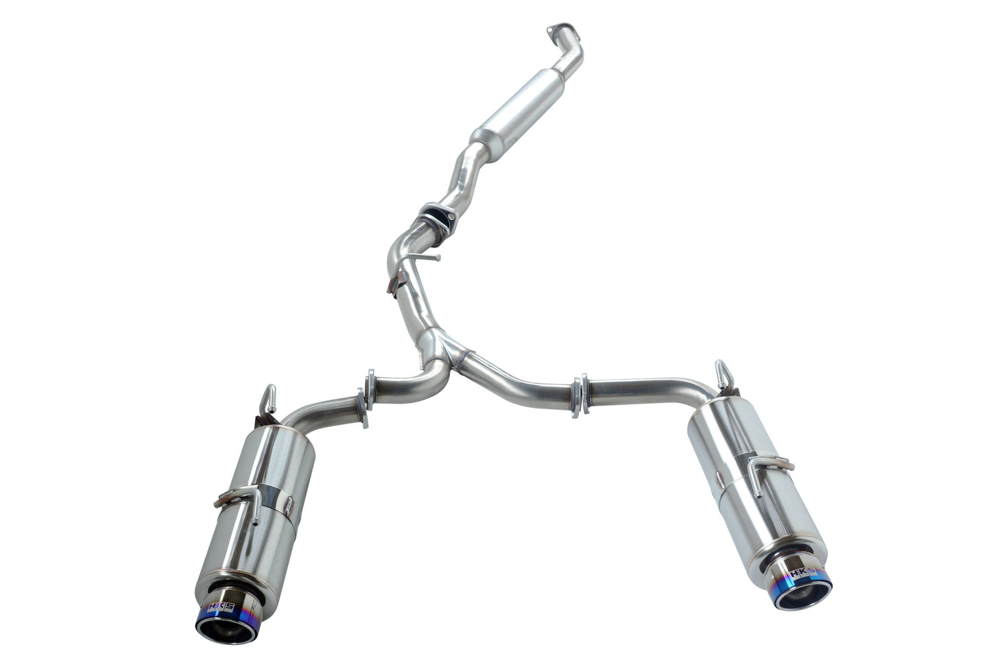 HKS Hi-Power Spec-L II Cat-Back Exhaust System | 2007-2014 Subaru WRX/STI (31019-AF127)