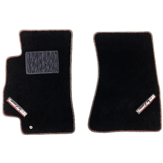 HKS Floor Mat Set (Front - Black) - Toyota Supra MK4 JZA80 93-02 (Right Hand Drive ONLY)