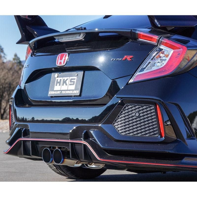 HKS Legamax Premium Exhaust - Honda Civic Type R FK8 17-21