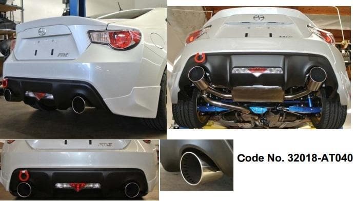 HKS Legamax Premium Exhaust (Catback) - Scion FR-S / Toyota 86 / Subaru BRZ 13-20